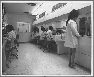 Illustration for article titled Intel Lab Fashion: Miniskirts, Bunny Suits and Hippie Flare